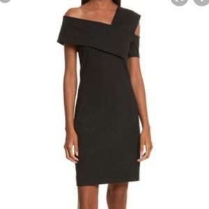 Helmut Lang Asymmetrical Scuba Dress